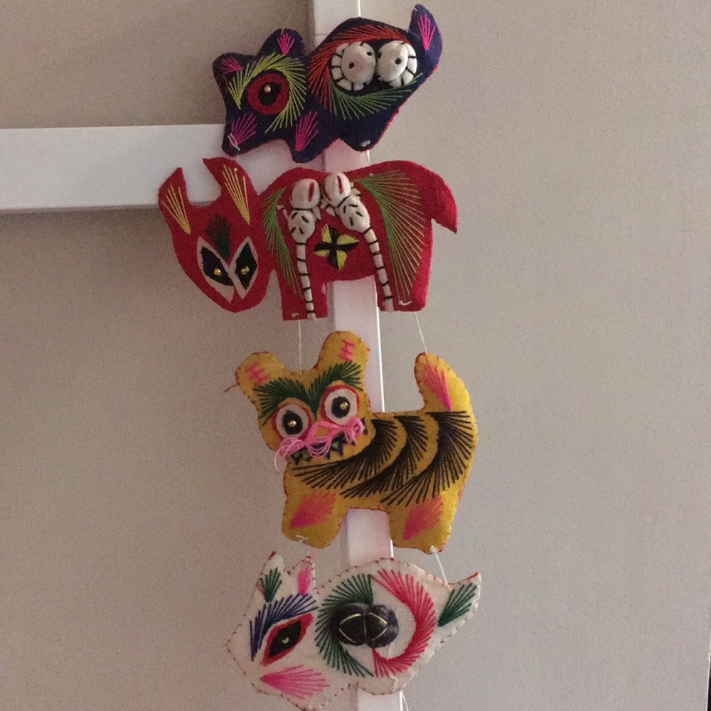 Chinese zodiac garland